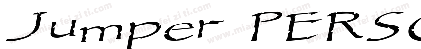 Jumper PERSONAL字体转换